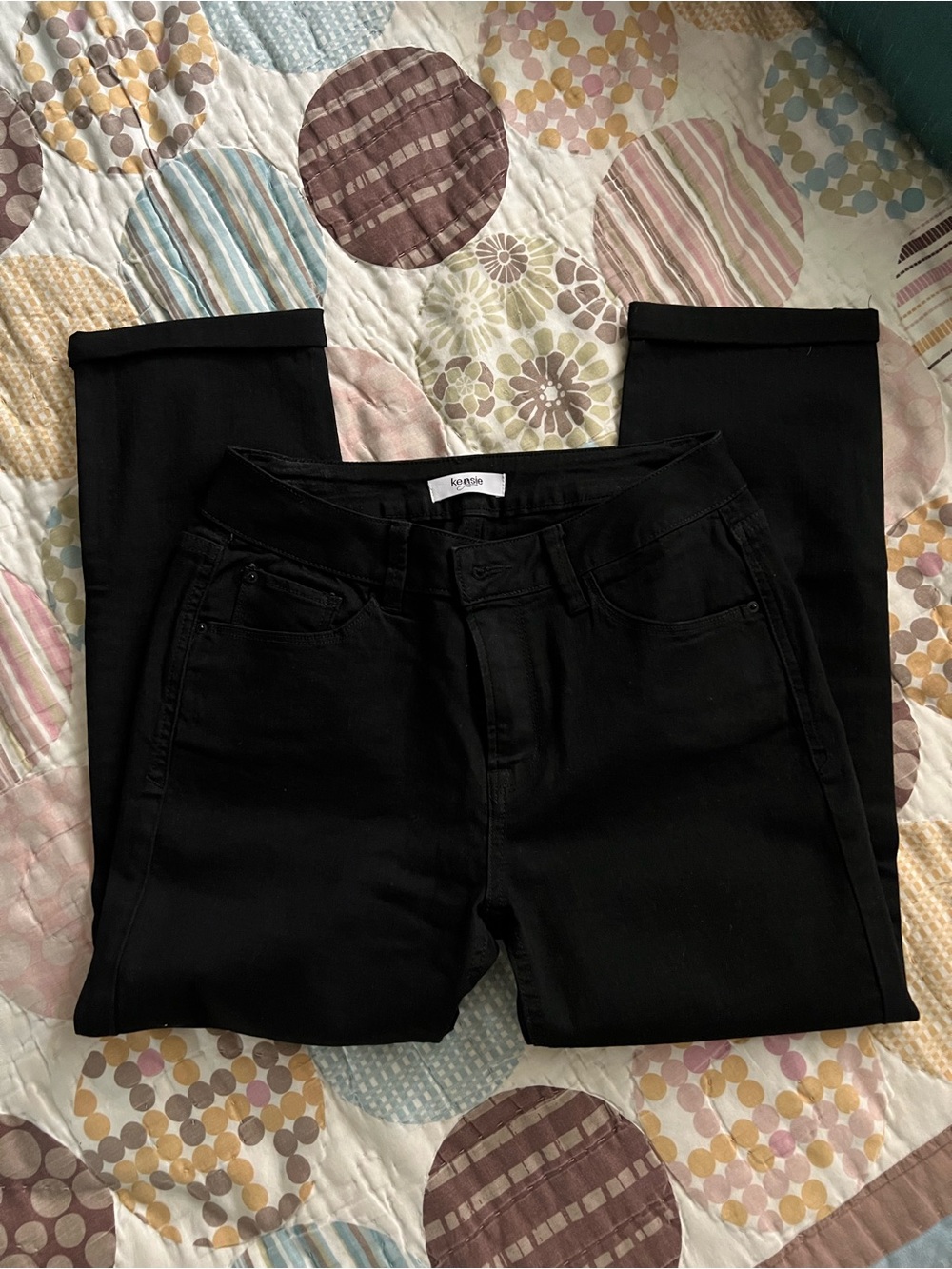 Kensie Women's Black Jean